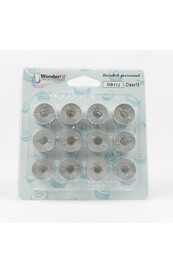 Decobob Prewound Bobbins - Dove Grey 113- Class 15
