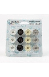Decobob Prewound Bobbins - Basic Colors - Class 15