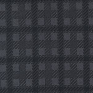 Yuletide Gatherings Flannel - Coal Check