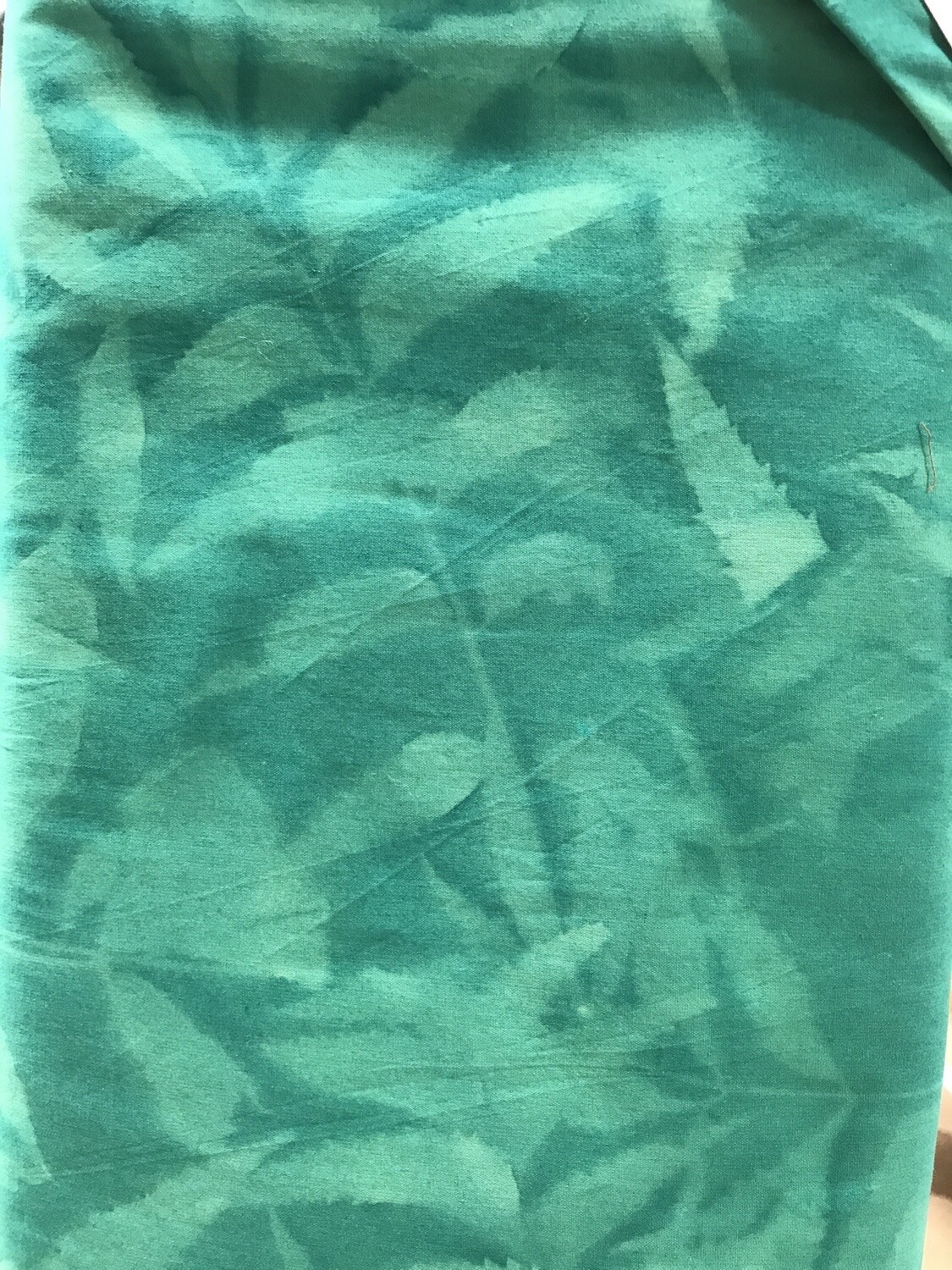 Batik Textiles - Green Leaf