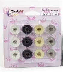 Decobob Prewound Bobbins - Size L - Basic Colors