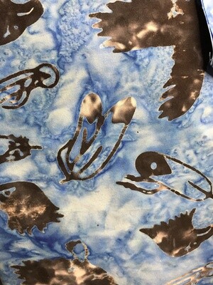 Celestial Batik - Plains People Bright Blue