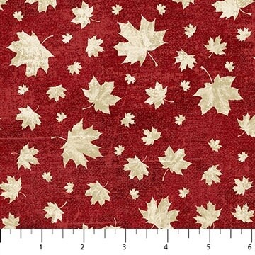 Canadian Sesquicentennial - Maple leaf Red background
