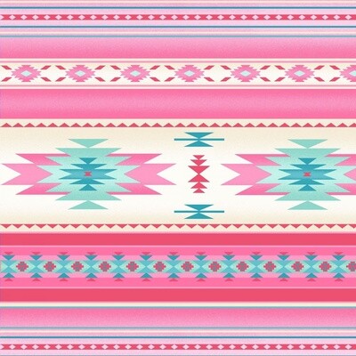 Tuscon Blanket Stripe - Soft Pink