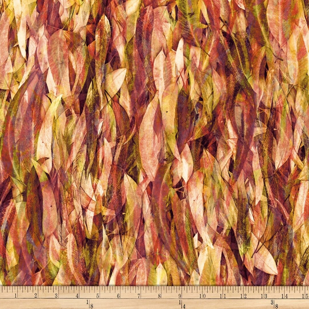 Leaf Me Be II Digital Print - Spice