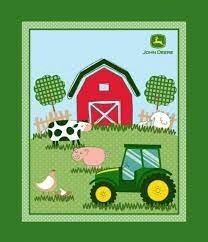 John Deere Barn Yard Panel