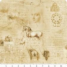 Antique Sketch Leonardo DaVinci