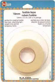 10 mm (3/8&quot;) Fusible tape x 13.7
