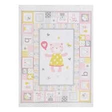 Cuddly Cat Baby Panel - Pink