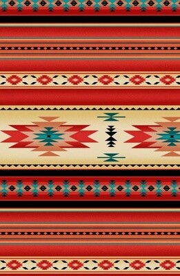 Tucson Blanket Stripe - Red