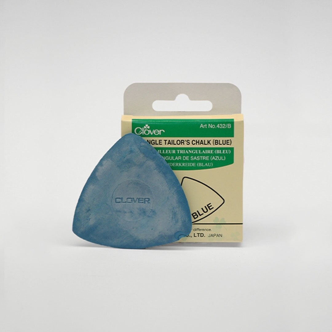 Clover Triangle Tailors Chalk - Blue