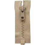 30&quot; - 75 cm - Separating Zipper - Light Beige