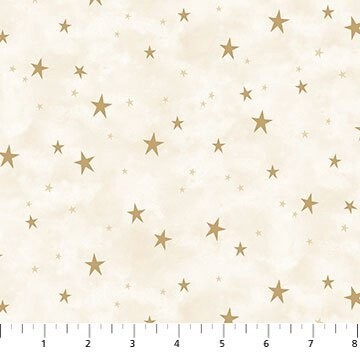 Santa Stop Here - White with Tan Star