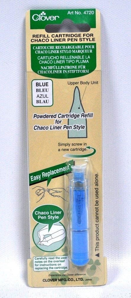 Clover Chaco Pen Refill - Blue