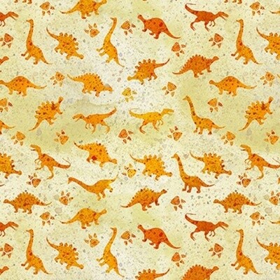 In the Beginning - Dinosaur - Small Orange