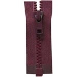 30&quot; - 75 cm - Separating Zipper - Aubergine