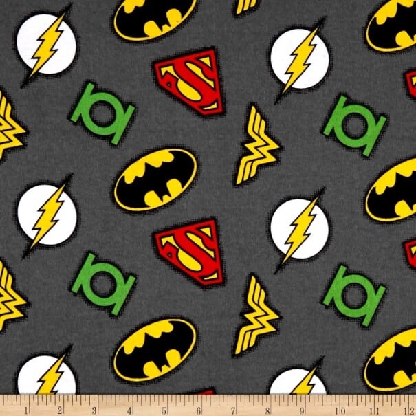 DC Comic Logo Flannel