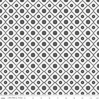 White Diamond Parisian Flannel