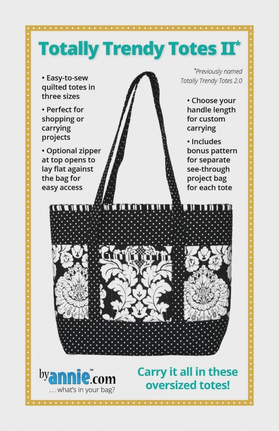 Totally Trendy Totes 2 Pattern