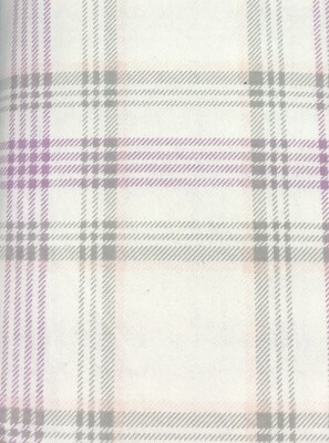 Pink-Gray Flannelette