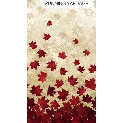 Oh Canada 10th Anniversary - Leaves - Red/Beige Ombre