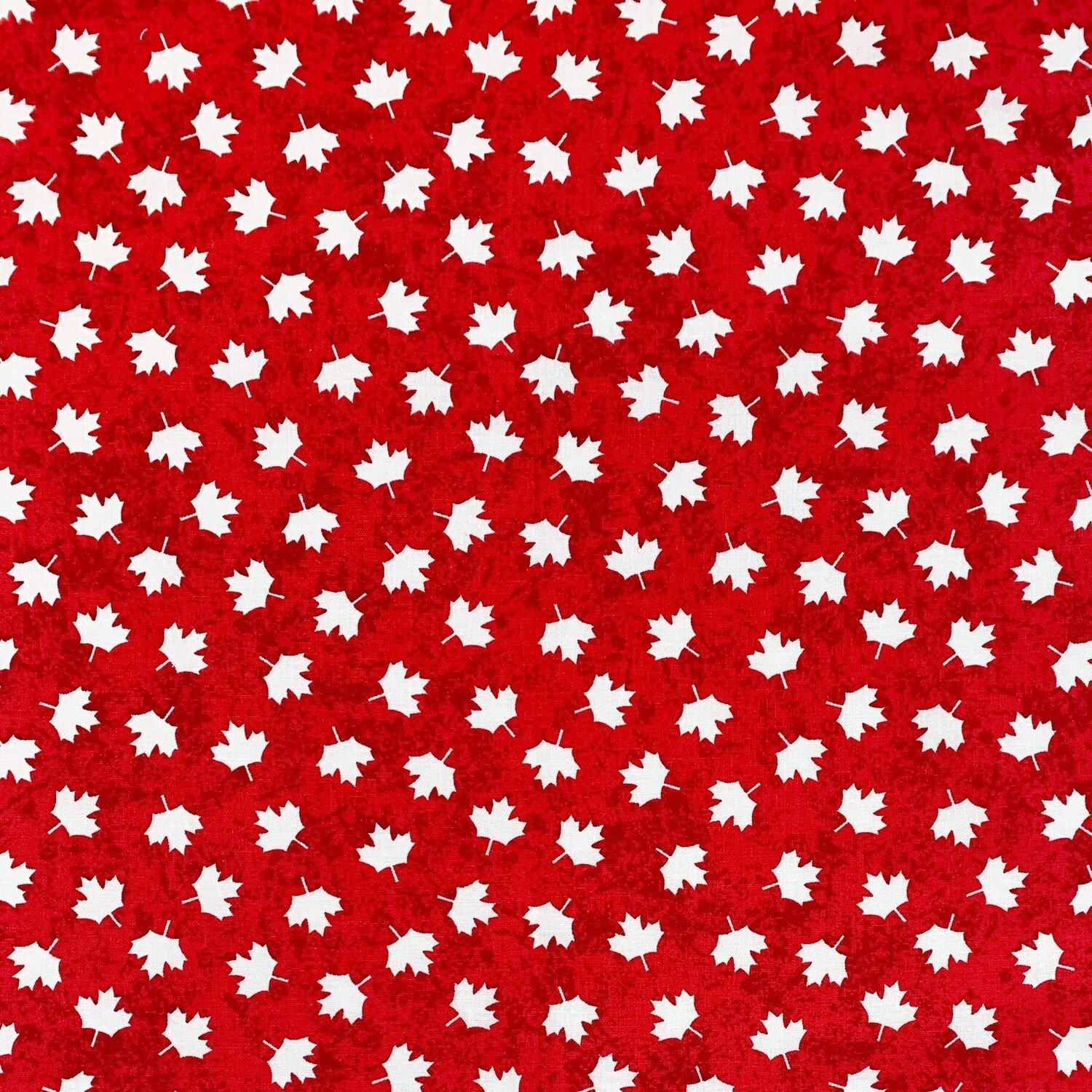 Oh Canada - Red with white Maple leafs