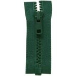 30&quot; - 75 cm - Separating Zipper - Dark Green