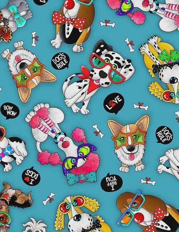 Dogs Rule Tossed Dogs in Sunglasses