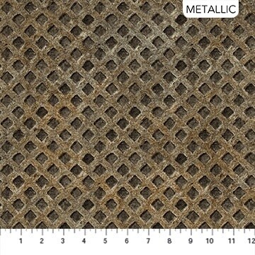 Stonehenge Heavy Metal - Metal Grid - Gold