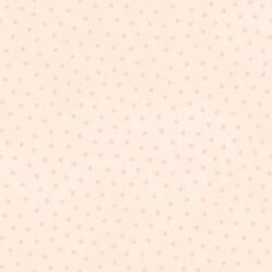 Little Lammies Flannel - Polka Dots - Peach