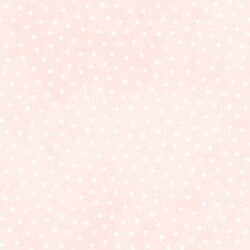 Little Lammies Flannel - Polka Dots - Pink