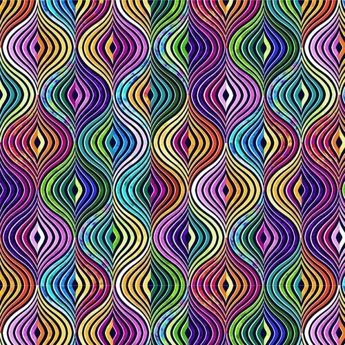 Geofetti - Purple Multi