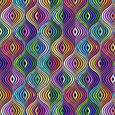 Geofetti - Purple Multi