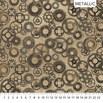 Stonehenge Heavy Metal - Cogs &amp; Wheels - Gold