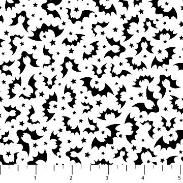 Beggars Night Buddies - Bats on White