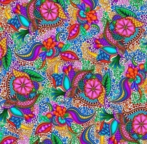 Carnivale - White - Floral Multi