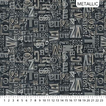 Stonehenge Heavy Metal - Type Set - Pewter