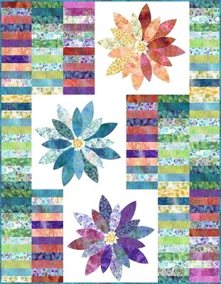 Garden Of Dreams Quilt Pattern - Blooms