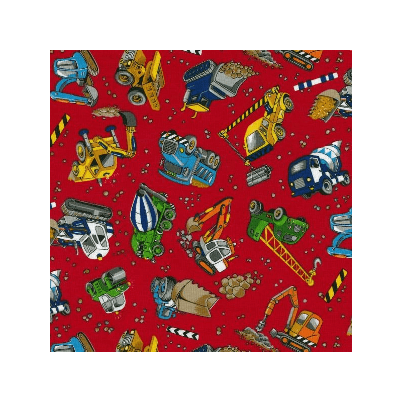 Construction - Trucks - Red