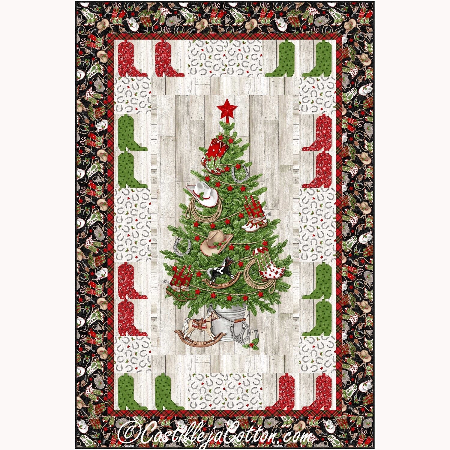 Howdy Christmas Quilt Kit