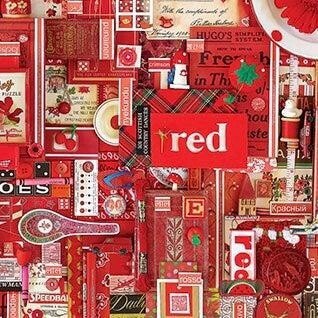 Colour Collage - Red