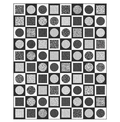 Basically Black &amp; White 2 Quilt Kits