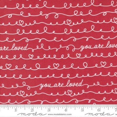 Creativity Glows - Cheery Red - Squiggles