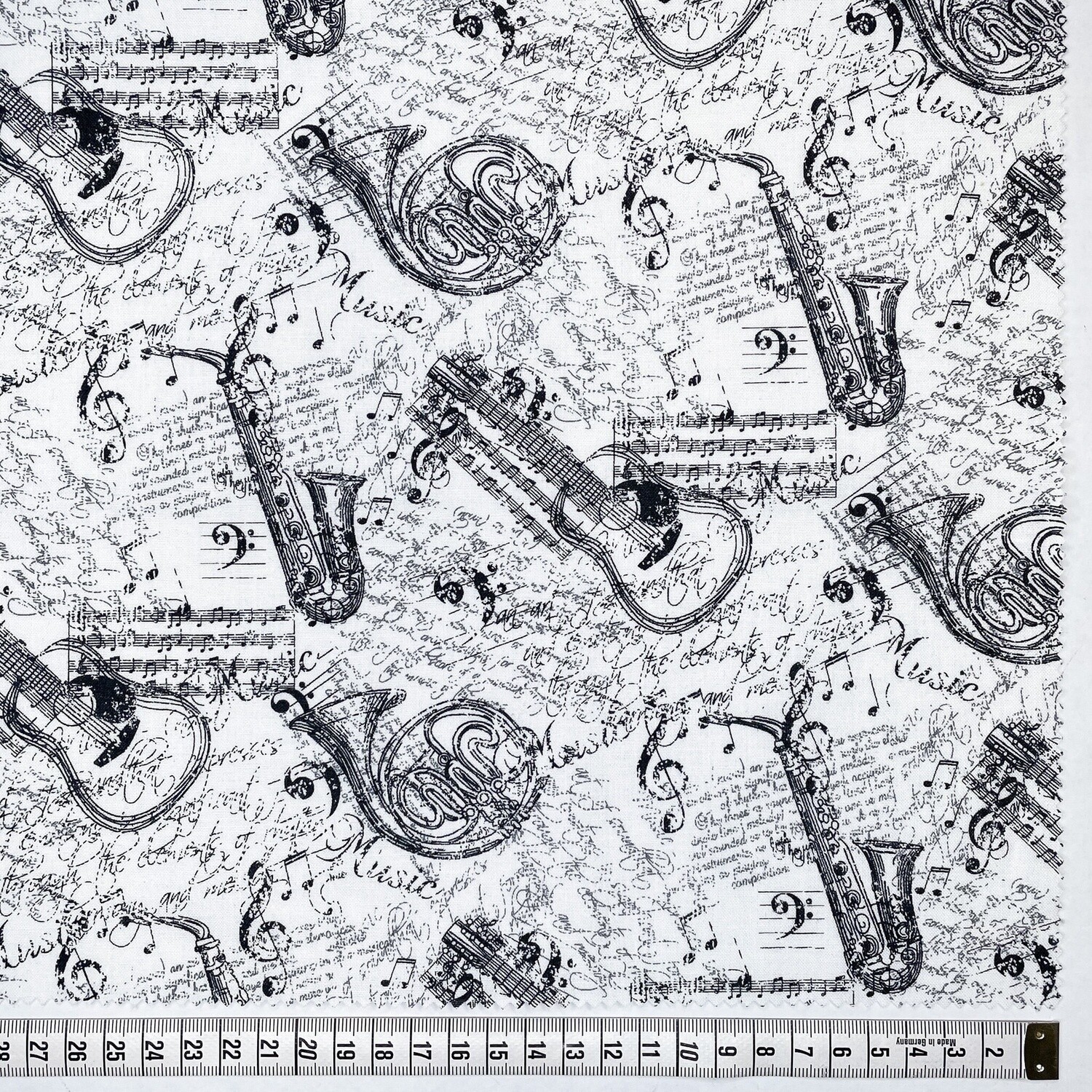 Music Lovers - Black on White