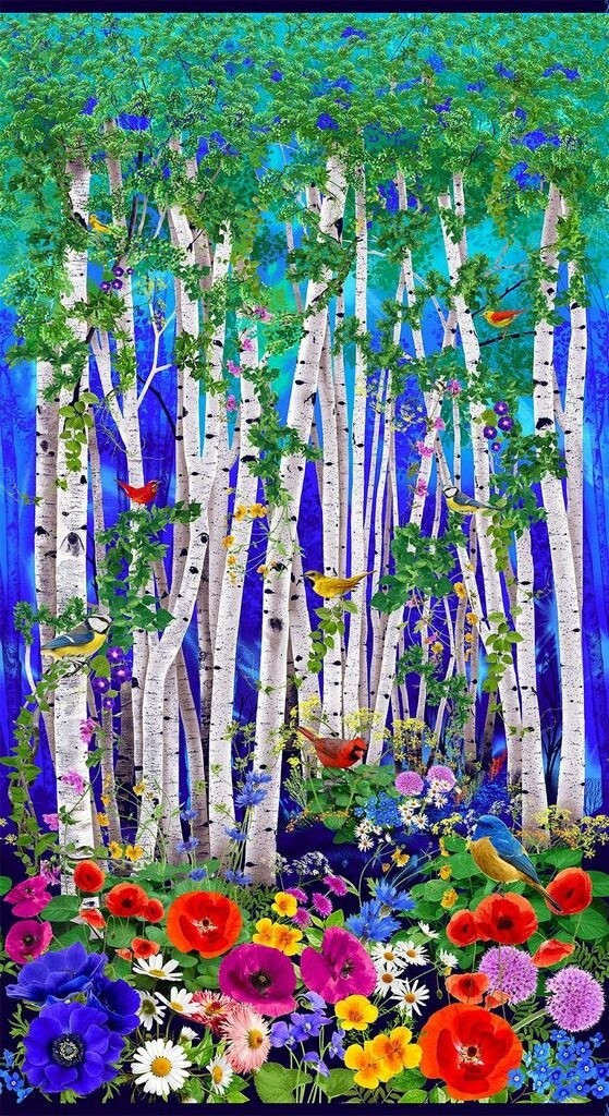 Floral Forest - Panel