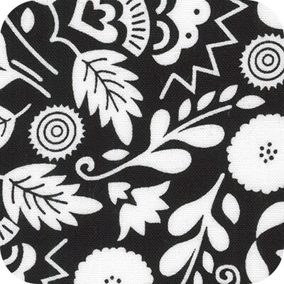 Jardin Noir - Jet - Multi Leaves