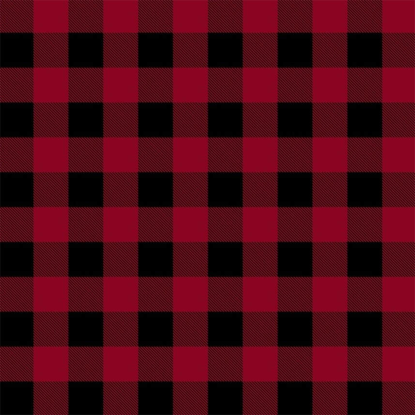 Canadian Christmas - Red Plaid