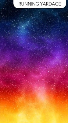 Universe - Navy Multi - Ombre Galaxy