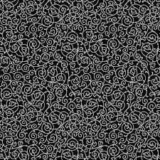 Holiday Elegance By Hoffman Onyx/Silver Scroll