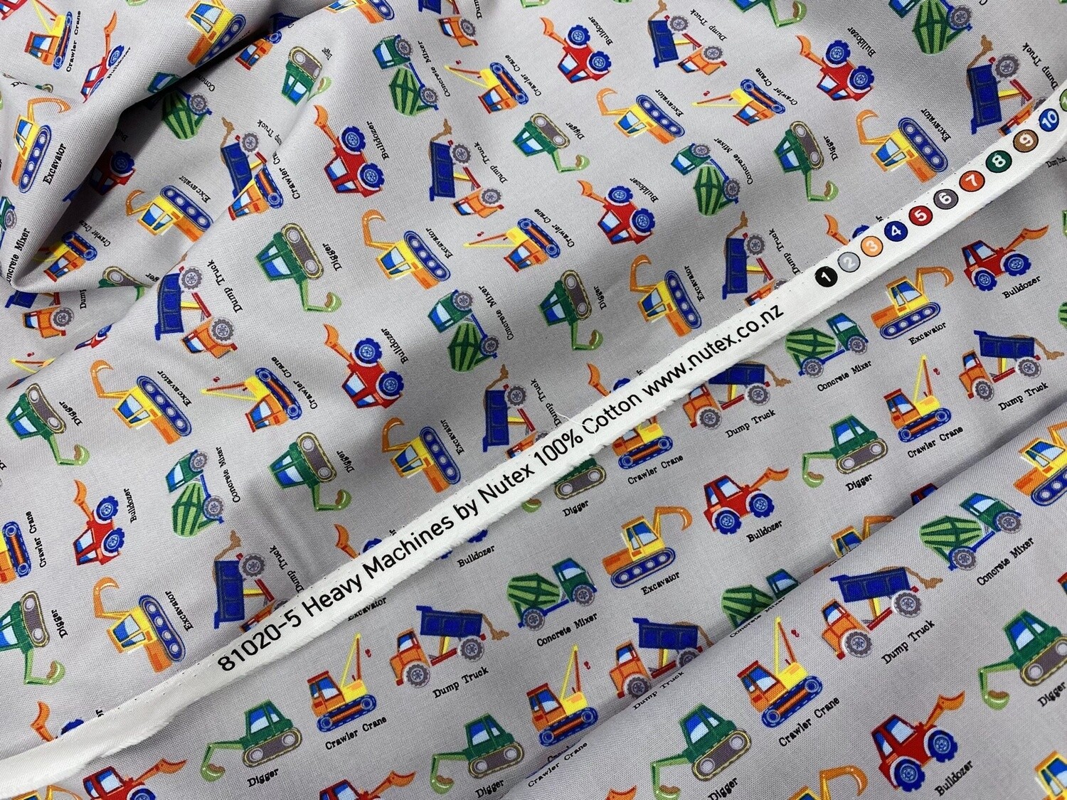 Heavy Machines - Light Grey Line Up